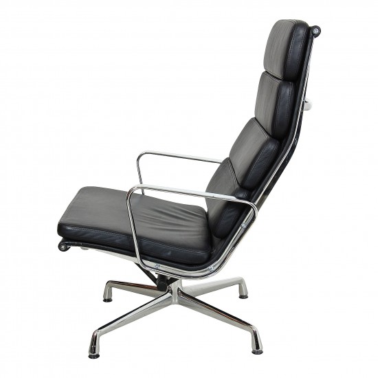 Buy EA 222 Softpad chair black leather chrome CPH Classic